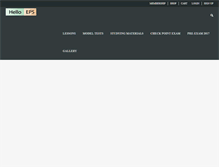 Tablet Screenshot of helloeps.com